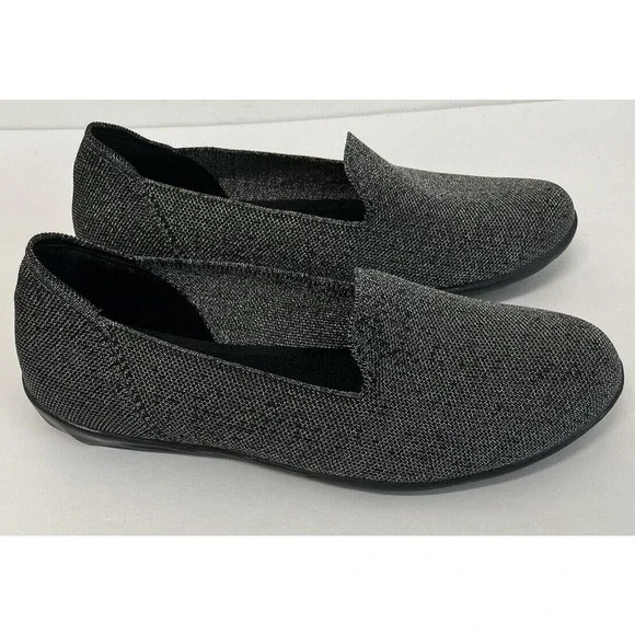 Bernie Mev Petra Slip on Loafer Stretchy Flats PEWTER Size 41/10-10.5 US new - Picture 11 of 14